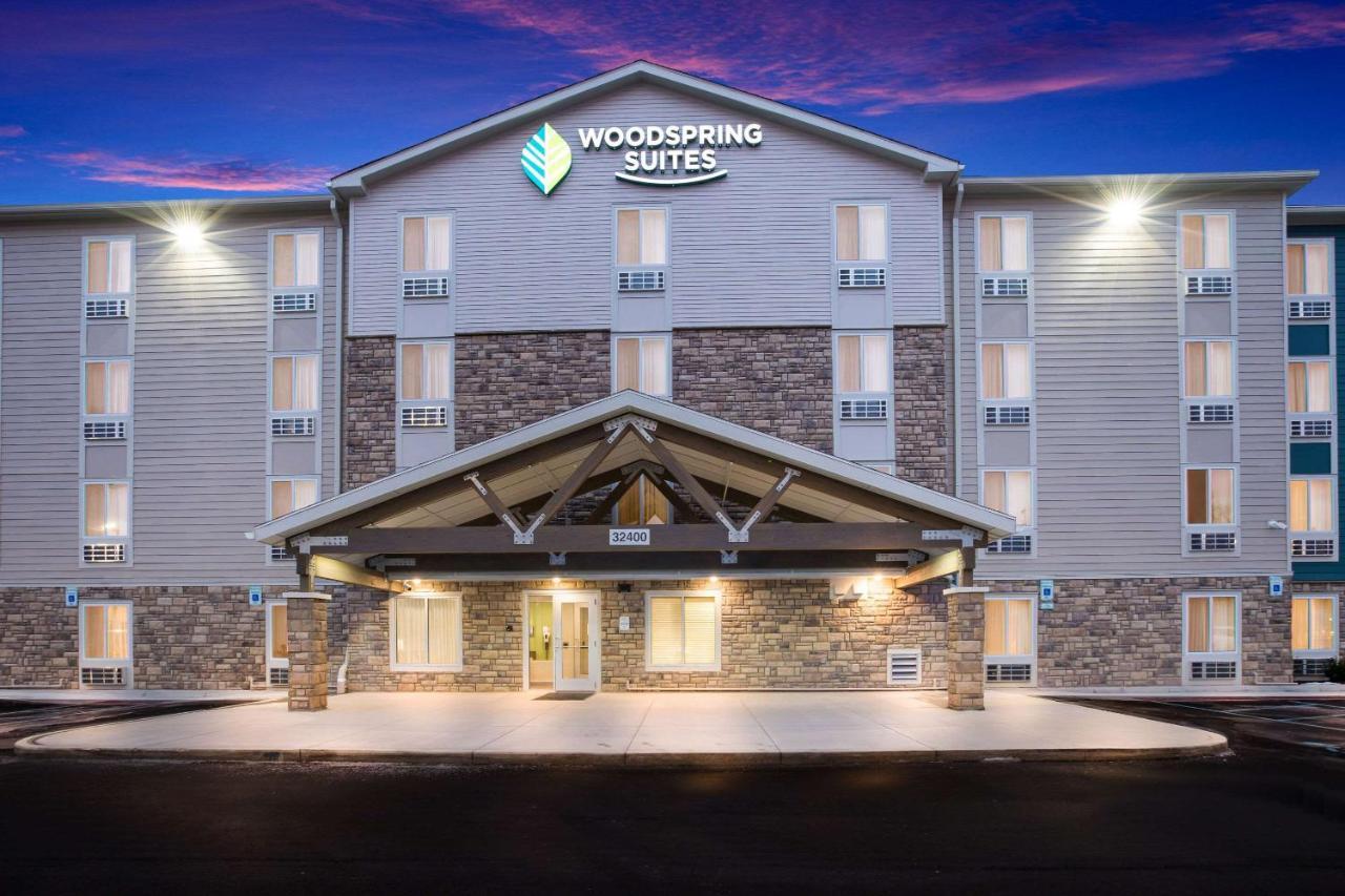 Woodspring Suites Detroit Madison Heights Kültér fotó